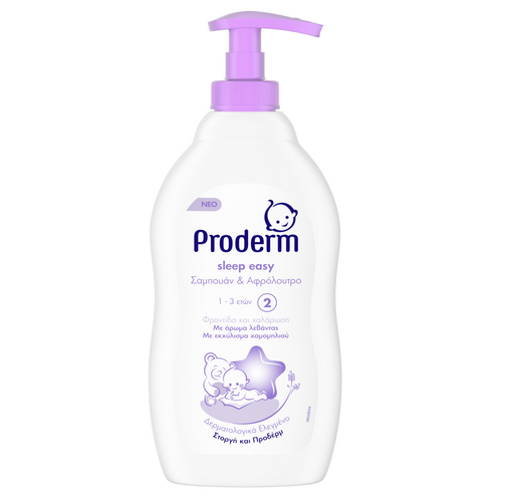 PRODERM ΣΑΜΠΟΥΑΝ & ΑΦΡΟΛΟΥΤΡΟ 400ml - (SLEEP EASY)