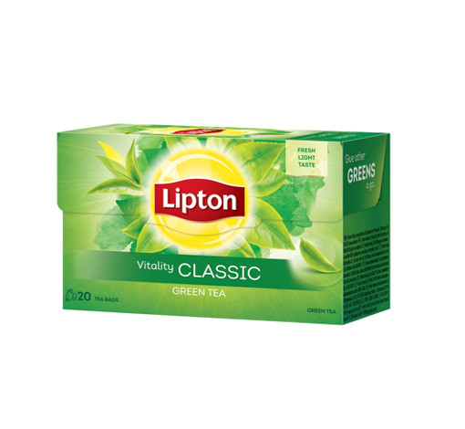 LIPTON ΤΣΑΙ GREEN TEA 20x1,3gr. - (CLASSIC)