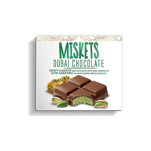 MISKETS DUBAI CHOCOLATE 100gr