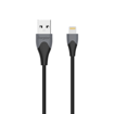 ΚΑΛΩΔΙΟ USB 2.0 A ΣΕ LIGHTNING 1.2m ΜΑΥΡΟ/ΓΚΡΙ ENERGIZER C61LIGBK4