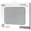 ΔΕΡΜΑΤΙΝΟ MOUSEPAD ΓΚΡΙ 350x270x3mm NOD FRESH GREY