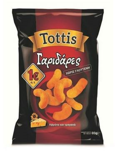 TOTTIS ΓΑΡΙΔΑΡΕΣ 85gr