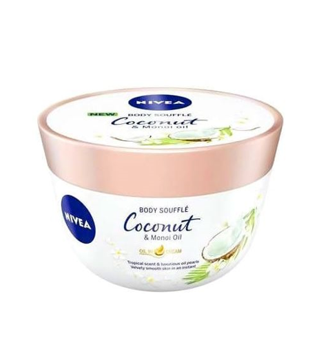 NIVEA BODY SOUFFLE 200ml - (COCONUT/MONOI OIL)