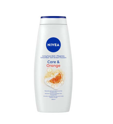 NIVEA ΑΦΡΟΛΟΥΤΡΟ CARE & ORANGE 650ml