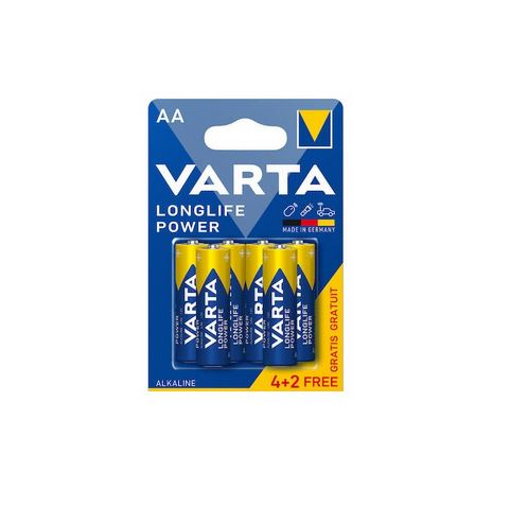 VARTA 4906 ΜΠΑΤΑΡΙΕΣ ΑΛΚΑΛΙΚΕΣ ΑΑ (4+2)